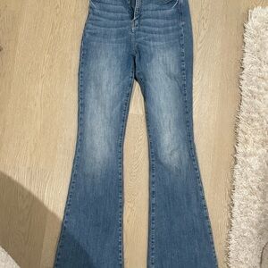Fashion Nova Tall Blue Flared Women Jeans